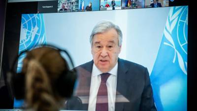 Guterres diz que o mundo não está preparado para a actual crise