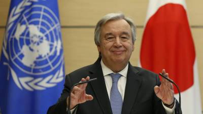 Guterres diz que saúde é um direito e questão central para paz e segurança