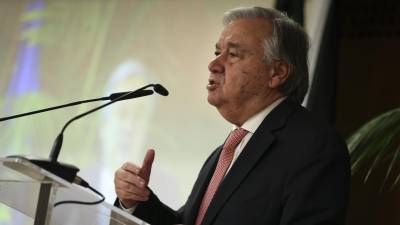 Guterres diz que tensão entre EUA e Rússia faz recordar a Guerra Fria