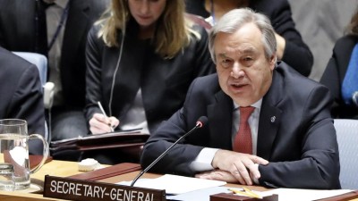Guterrres apela à moderação depois de bombardeamento dos EUA à Síria