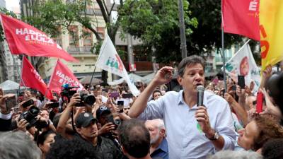 Haddad acusa Bolsonaro de ser “chefe de mílicia”
