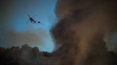 Helicóptero cai em Pampilhosa da Serra, um ocupante ferido sem gravidade