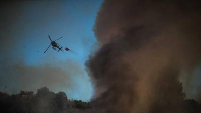 Helicóptero de combate a incêndio cai em Valongo e faz um morto