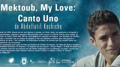 Hoje o ‘encontro’ é com ‘Mektoub, Meu Amor: Canto Primeiro’