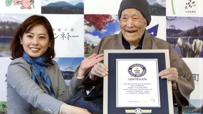 Homem mais velho do mundo morre aos 113 anos no Japão