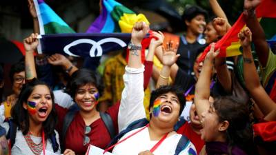 Homossexualidade é proibida em 71 países e autorizada em 124
