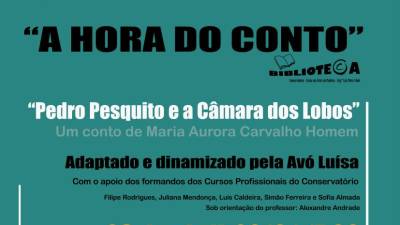 ‘Hora do Conto’ regressa ao Conservatório com aproximação ao tema dos 600 Anos