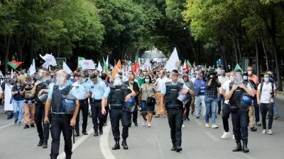 Identificadas duas pessoas por comportamentos inadequados contra manifestação do Chega