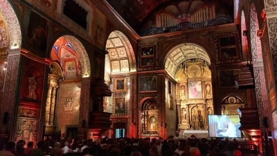 Igreja do Colégio encheu para o concerto inaugural do Festival de Órgão
