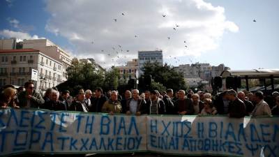 Ilhéus gregos protestam em Atenas contra sobrelotação causada por migrantes