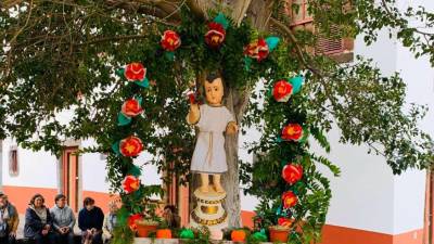 Inauguração de um presépio de escadinha no Solar do Ribeirinho, em Machico