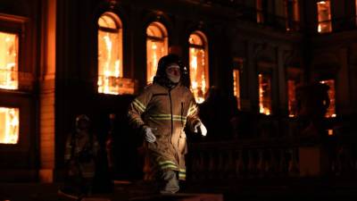 Incêndio destruiu Museu Nacional do Rio de Janeiro