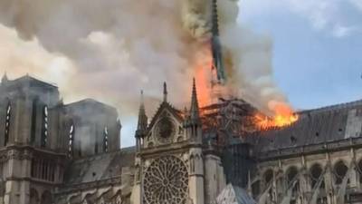 Incêndio na catedral de Notre Dame de Paris