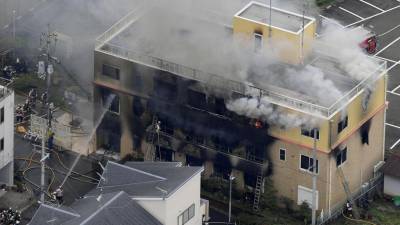 Incêndio num estúdio de animação no Japão faz pelo menos 24 mortos