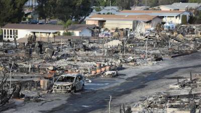Incêndios na Califórnia já destruiram mais de 1.000 edifícios