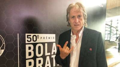 Jorge Jesus vence prémio ‘Bola de Prata’ para melhor treinador do Brasileirão
