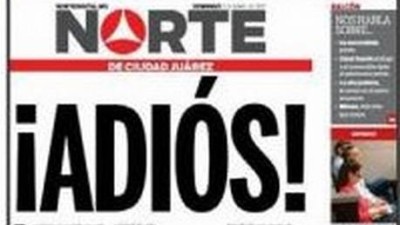 Jornal de cidade mexicana fecha devido a mortes de jornalistas