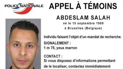 Julgamento do extremista Salah Abdeslam na Bélgica adiado para 2018