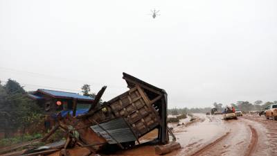 Laos responsabiliza empresa construtora de barragem que desmoronou