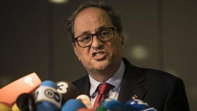 Líder do executivo catalão poderá assistir ao início do julgamento de separatistas