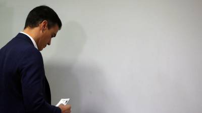 Líder do PSOE e primeiro-ministro espanhol em funções já votou