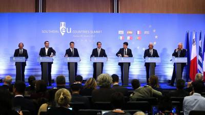 Líderes dos países do sul da UE fecham a porta a uma renegociação do Brexit