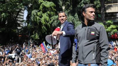 Leopoldo López e a sua família estão na embaixada espanhola em Caracas
