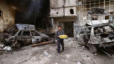 Últimos ataques fizeram pelo menos 44 mortos em Ghouta oriental, Síria