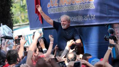 Lula da Silva apela à “resistência” do povo brasileiro