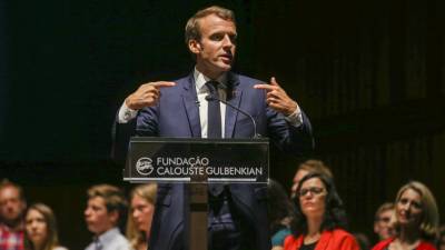 Macron defende UE com estrutura mais leve e acordos com Rússia e Turquia dentro de 15 anos