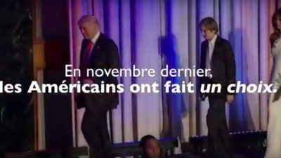 Macron pede vitória com vídeo de “arrependidos” que votaram Trump ou ‘Brexit’