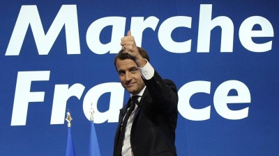 Macron supera Le Pen por quase 2,5 pontos percentuais na primeira volta