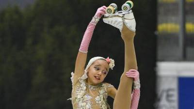 Madalena Costa é bicampeã da Europa em patinagem artística