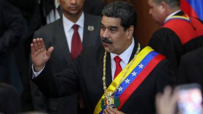 Maduro reitera prazo de 72 horas para diplomatas dos EUA irem embora