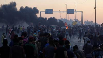 Mais de 100 mortos e de 6.100 feridos nos protestos no Iraque