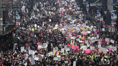 Mais de dois milhões nas Marchas das Mulheres nas cidades dos Estados Unidos