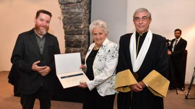 Manuela Aranha e Xarabanda distinguidos na abertura do ano académico