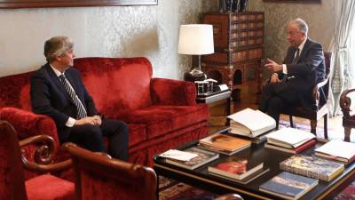 Marcelo considera que gestão de Centeno nos últimos anos “fica para a história”