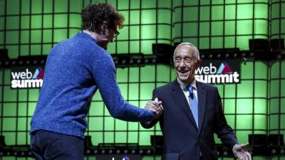 Marcelo defende que “Portugal ganhou imenso” com a Web Summit e se fosse jovem seria voluntário