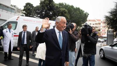 Marcelo Rebelo de Sousa já saiu do hospital