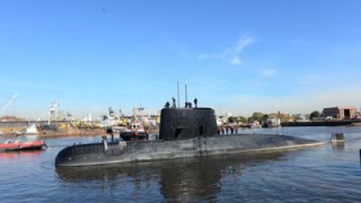 Marinha argentina duvida de contactos do submarino desaparecido