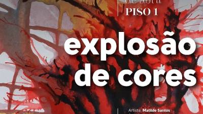 Matilde Santos inaugura exposição de pintura no MadeiraShopping
