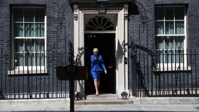 May avisa sucessor Boris Johnson que ‘Brexit’ é “prioridade imediata”