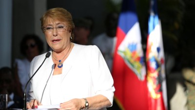 Michelle Bachelet condena situação que altera ordem democrática na Venezuela