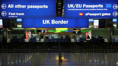 Migração líquida de europeus no Reino Unido é a mais baixa desde 2013