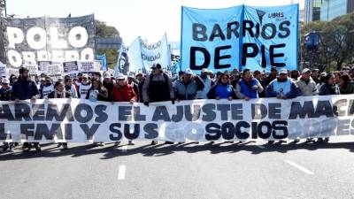 Milhares de argentinos exigem nas ruas aprovação de lei de emergência alimentar