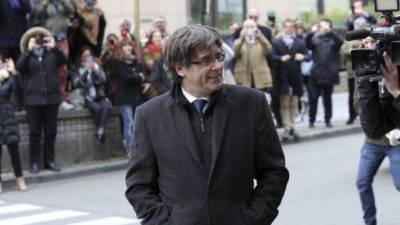 Milhares de independentistas catalãs manifestam-se em Bruxelas