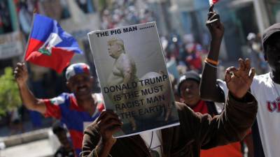 Milhares protestam no Haiti contra “palavras racistas” de Trump