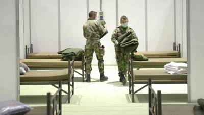 Militares “ofereceram” mais de 6.100 camas e fizeram 151 mil litros de gel