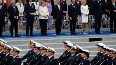 Militares portugueses mostram “amizade e respeito” no 14 de julho em Paris
